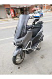Falcon Cmax 155 Siperlik Ön Cam 2023 2024 Model 65cm Siyah Renkli 4mm ORTA BOYLU CAM