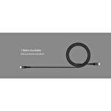 Riversong Cable Alpha L2 CL88N Siyah Şarj Kablosu