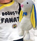 Uyku Arkadaşım PAPYONLU Uzun Kulak Bunny Peluş Tavşan 65 cm
