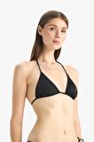 DeFacto Regular Fit Üçgen Bikini Üstü-Fall in Love T3666AZ25SMBK81