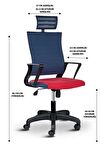 Rigel Başlıklı Ev ve Ofis Koltuğu Çalışma Koltuğu