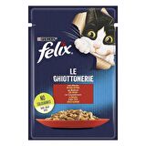 Felix Sığır Etli Kedi Yaş Mama 85 Gr