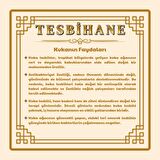Tesbihane -  Kararmaz Metal Ayyıldız Püsküllü İmamesi İşçilikli Kapsül Kesim Kuka Tesbih