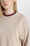 DeFacto Coool Loose Fit Bisiklet Yaka Basic Düz Uzun Kollu Tişört C4401AX24SPBG106