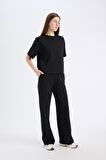 Straight Fit Cepli Pantolon