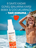 Bebek & Çocuk Güneş Koruyucu Sprey Spf 50+75 ml Sprey & Ultra Uzun UVA Koruma