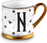 Karaca N Harfli Kupa 330 ml