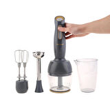 Handmaid 1962H Blender Set Antrasit Gold
