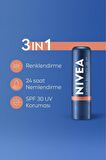 Nivea Renkli Dudak Bakım Kremi,Nude,4,8gr,Nemlendirici,Spf30,doğal Yağlar,E Vitamini,Dudak, Yanak Için