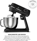 Karaca Multichef Artisan Digital Ekran 7 Litre Döküm Stand Mikser Siyah 1800w