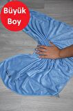 ( 1 Adet ) Mikrofiber Parlak Büyük Boy Yer Fayans Laminant Duvar Bezi 50x70