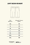 Slim Fit Dar Kesim Pamuklu Esnek Denim Şort