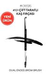 Çift Taraflı Kaş Fırçası Cre'Ars Dual Ended Brow Brush #101