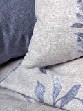 Cotton Box Ranforce Nevresim Takımı Çift Kişilik Nitsa Lacivert