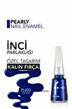 Flormar Sedefli Parlak Oje (MAVİ) - Pearly Nail Enamel - Pl433 Deep Blue - 8682536035606
