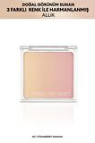 Doğal Görünümlü , 3 Farklı Tonlama Sağlayan, Uzun Süre Kalıcı Allık Cotton Mix Blush (No.1)