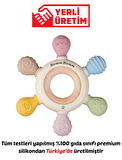 Silikon Bebek Diş Kaşıyıcı Hafif ve Rahat Kavranır