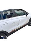 Opel Crossland X Krom Yan Kapı Çıtası 2017 > P.Çelik