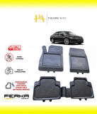 Skoda SuperB 3 2015-2022 Uyarlanabilir Universal Havuzlu Paspas