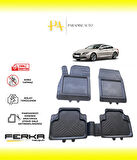 Bmw 6 Serisi  F06 2011-2018 Uyarlanabilir Universal Havuzlu Paspas