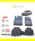 Volkswagen Passat B7 2010-2014 Uyarlanabilir Universal Havuzlu Paspas