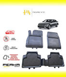 Volkswagen Passat B8 2015-2019 Uyarlanabilir Universal Havuzlu Paspas