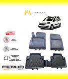 Citroen Berlingo 2 2008-2019 Uyarlanabilir Universal Havuzlu Paspas