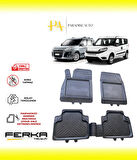 Fiat Doblo 2010-2019 Uyarlanabilir Universal Havuzlu Paspas