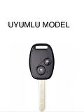 Honda Civic Fd6 Crv Accord Uyumlu 2 Tuşlu Silikon Anahtar Koruma Kılıfı 2.Resime Bakınız