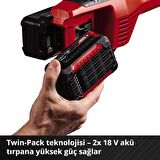 Einhell Akülü Tırpan AGILLO 36/255 BL Power X-Change (Li-Ion, 2x18V, PurePOWER Kömürsüz ön motor, elektronik hız kontrolü, çift tutma kolu, ayrılabilir mil, akü ve şarj cihazı dahil değildir) - 3411320