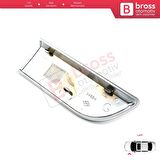 Renault Megane MK2 Scenic MK2 için Sol Krom DCI Monogram Amblemi Yazısı 8200717150