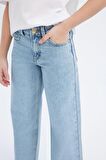Kız Çocuk Wide Leg Geniş Paça Jean Pantolon
