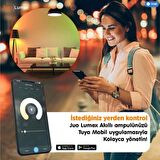 Juo Lumex Akıllı Ampul 9W Led RGB Wifi & Bluetooth