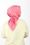 Aker Eşarp Pembe Kadın Düz Polyester Eşarp