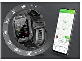 Tank Watch C20 plus Kaya Sağlamlığında Akıllı Saat Sporcu, Izci-dağcı-askeri Saat, Su Geçirmez