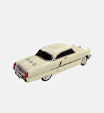 Bej Arabalı Bluetooth Fm-usb-tf-aux Şarjlı Nostaljik Radyo