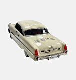 Bej Arabalı Bluetooth Fm-usb-tf-aux Şarjlı Nostaljik Radyo