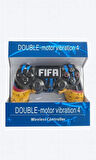  FIFA Temalı Kablosuz PS4 Oyun Kolu - Dualshock 4 Uyumlu Bluetooth Gamepad
