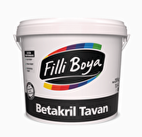 Filli Boya Betakril Tavan Akrilik Boya 17.5 kg İç Cephe Boyası Beyaz