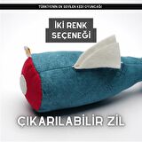 Matatabi - Fish (24x11cm) Bol Sesli, Bol Kokulu Kedi Oyuncağı (Mavi)