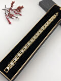 Şıklığın Tamamlayıcısı! Xuping Altın Renk Kadın Bileklik 14 K Gold Renk 18 Cm kutulu Renk Atmaz