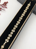 Şıklığın Tamamlayıcısı! Xuping Altın Renk Kadın Bileklik 14 K Gold Renk 18 Cm kutulu Renk Atmaz