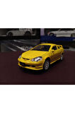 Honda Integra Type 1/36 Ölçek Çek Bırak Diecast Model (sarı)