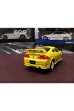 Honda Integra Type 1/36 Ölçek Çek Bırak Diecast Model (sarı)