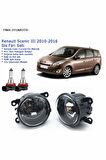 8200074008-Camlı Sağ+Sol Renault Uyumlu Grand Scenic Iıı 2014 Sis Farı Set Oem: 8200074008
