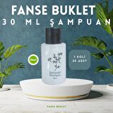 Buklet Tek Kullanımlık Otel Tipi Mini Şampuan 30 ML 30 Adet