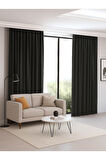 Düz Renk Fon Perde 2 Parça 145cm x 245cm