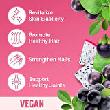 Force Factor Collagen Superfoods Women with Biotin Hyaluronic Acid and Vitamin C for Hair Skin Nails 60 Chews