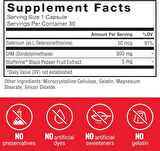 Force Factor, Fundamentals DIM+Selenium Diindolylmethane Estrogen in Men 30 Vegetable Capsules