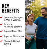 Force Factor, Fundamentals DIM+Selenium Diindolylmethane Estrogen in Men 30 Vegetable Capsules